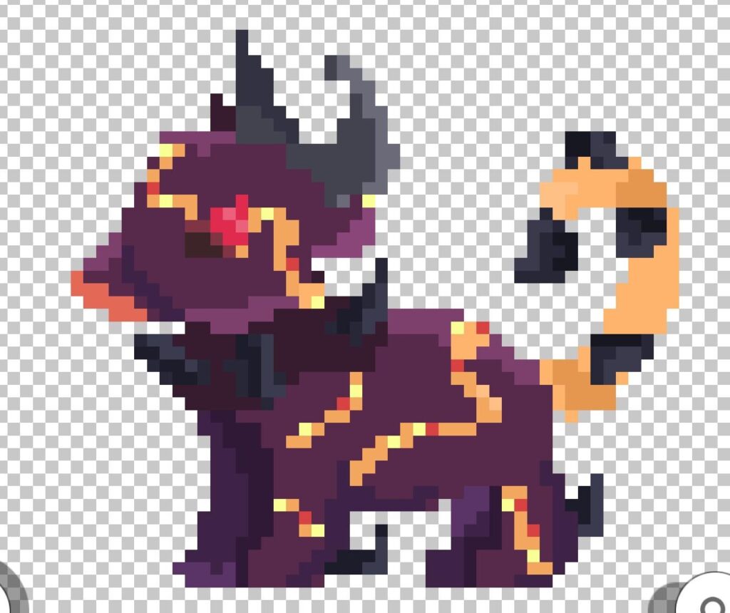 This is a sprite for my region’s legendary!
