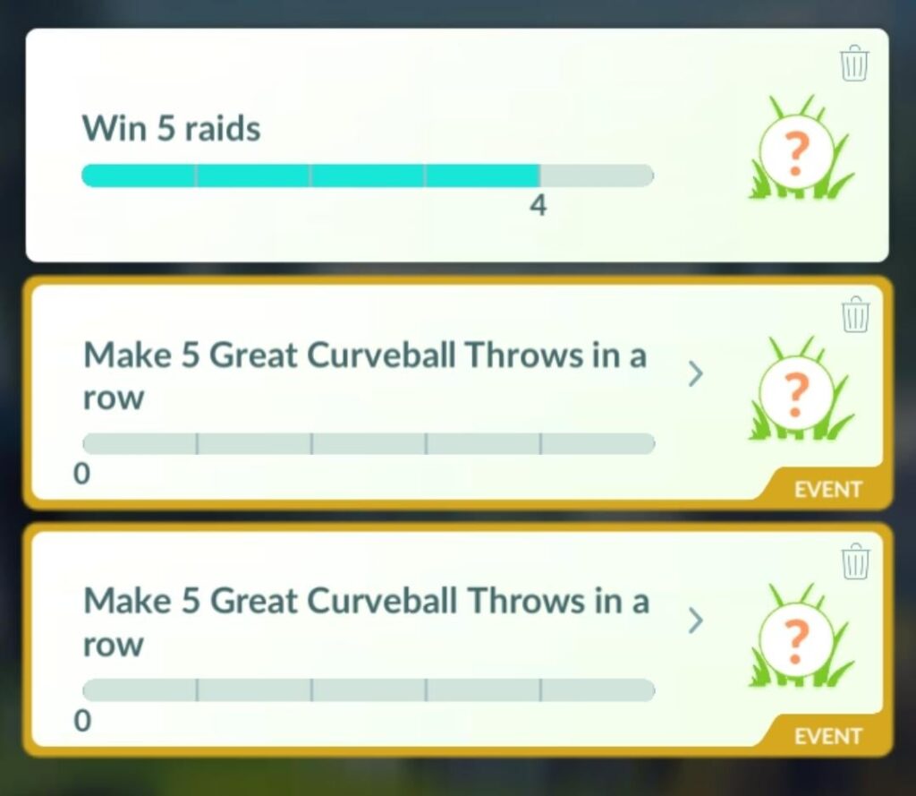 5 great throws in a row