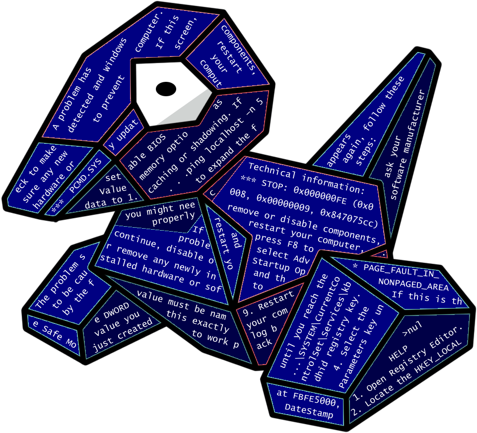 My Porygon crashed! What should I do?