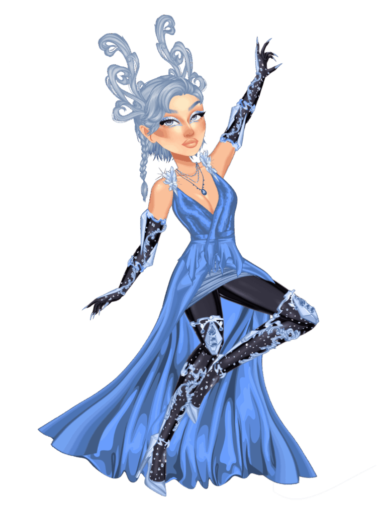 Xerneas Fashion Doll, made with MSP and IbisPaint ❤️