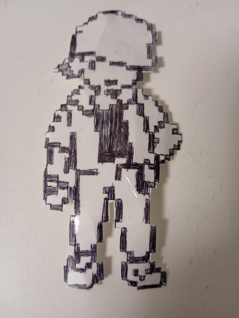 Tried to make Red from paper