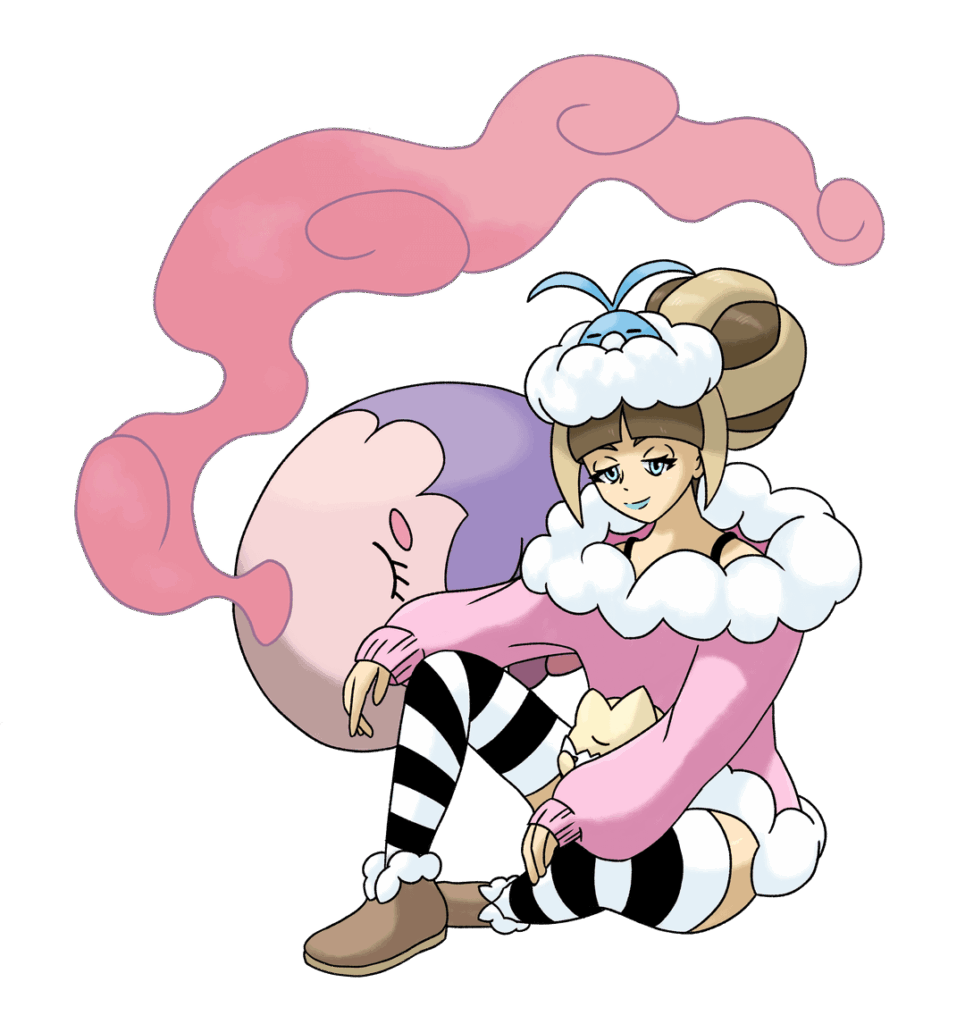 [OC] I drew myself as a pokemon trainer :3