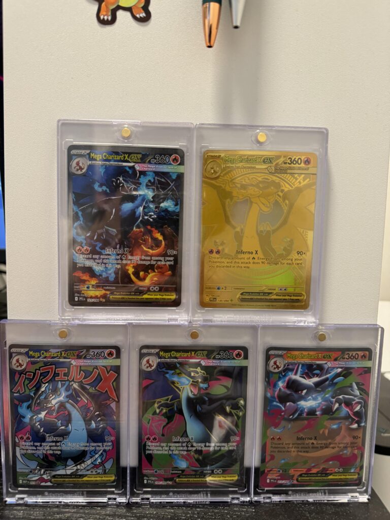 All current Mega Charizard X EX