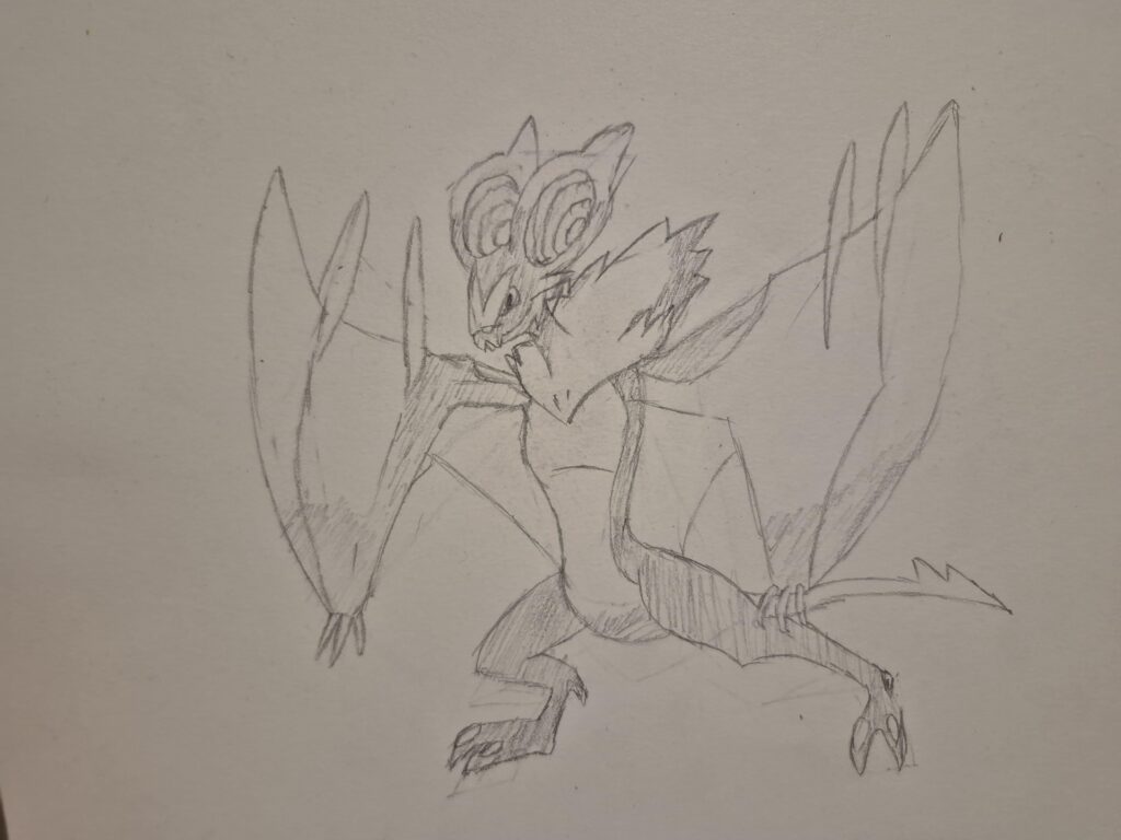 [OC] here is a drawing of my favourite pokemon