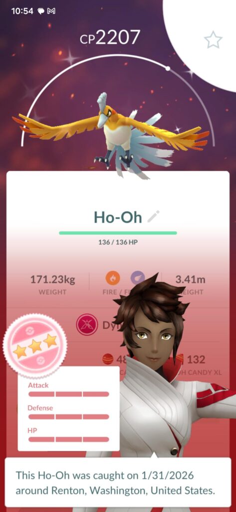 75,616 pokemon and 9.5 yrs later... my first Shundo