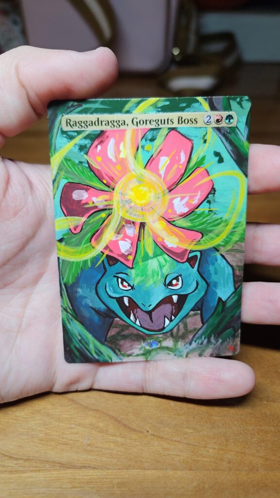 MTG card turned Pokemon
