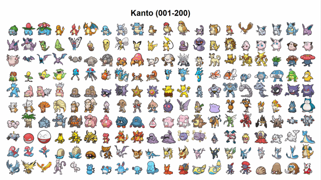 Fixing the Kanto Pokedex