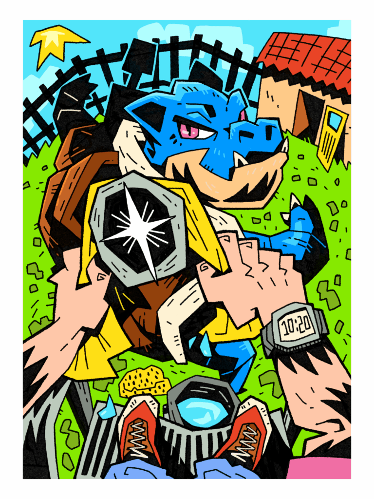 POV: toelettatura di Blastoise (ricordarsi di lucidare i cannoni) - 009