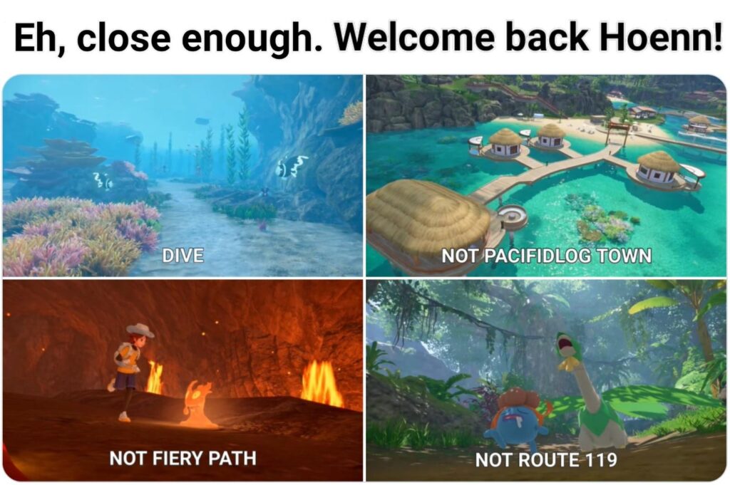 Are we sure this isn't Hoenn 2.0?