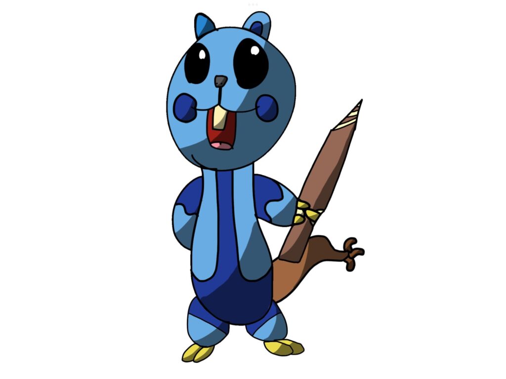 Meet my water starter for my Southern Europe region, help me give it a name