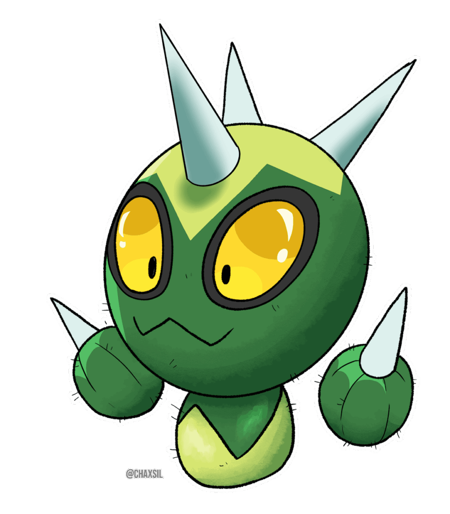 Pinchilos Electric Spine Pokémon