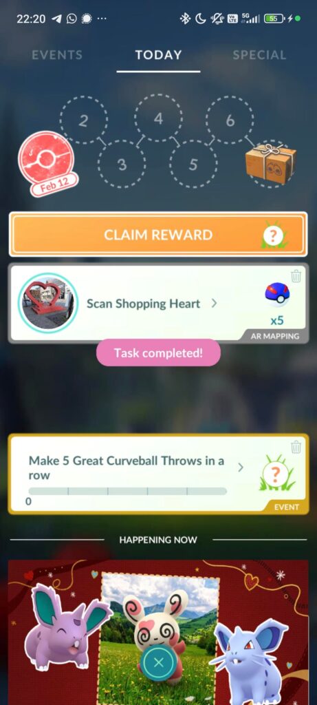 Can't complete field research