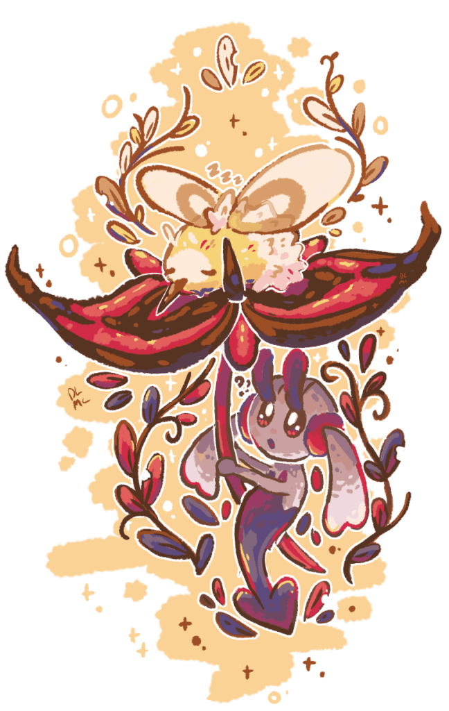 Cutiefly went to take a nap 😊 [OC]