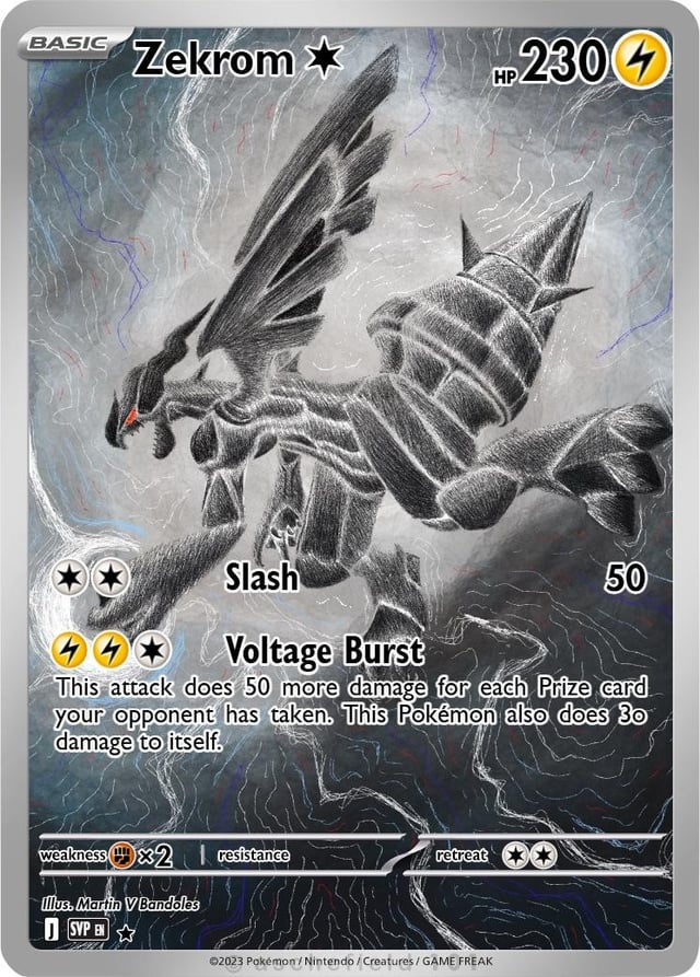 Kicking off the year with my Zekrom Artwork ⚡️