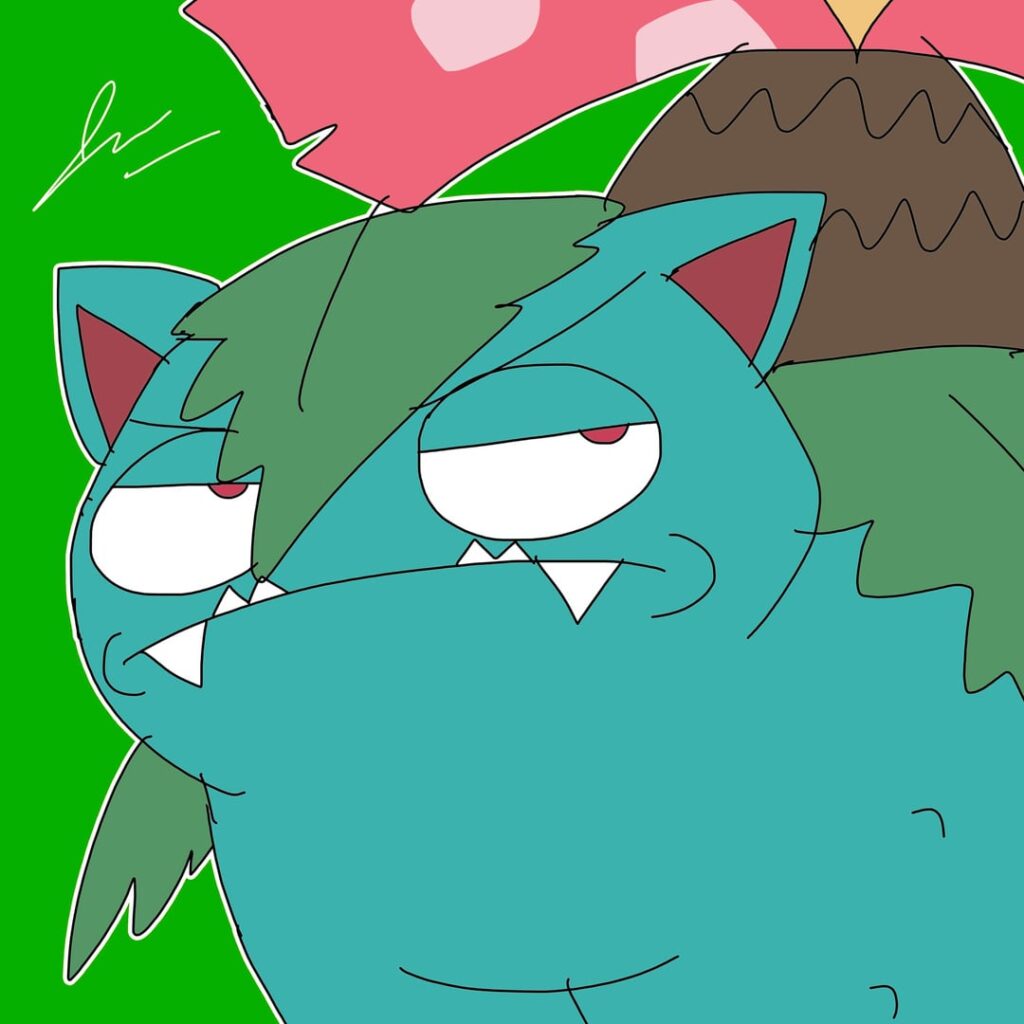 My Starter Pokemon Drawing PFPs. Final Form; First 5 Gens. Feel Free To Use Them [OC]