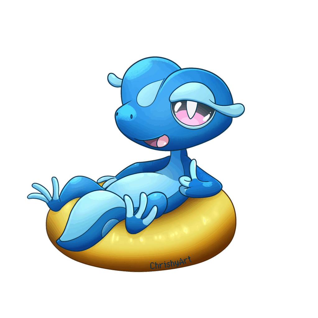 Gecqua Sticker by me (OC)