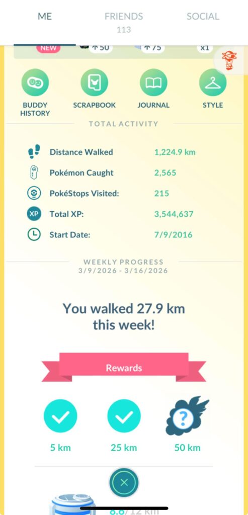 My mother old account