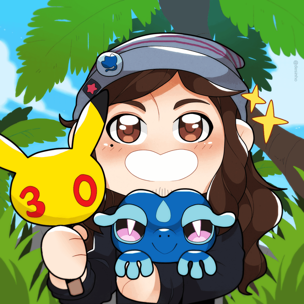 [OC] Pokemon 30th icon 🌴 Oliver and Gecqua