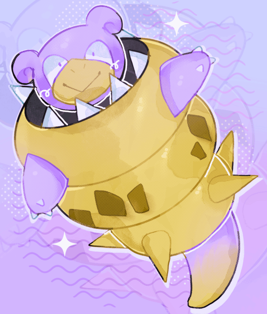 [OC] Shiny Mega Slowbro!