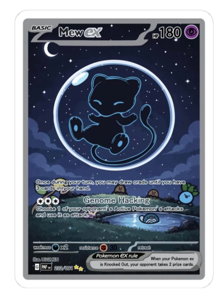 Behold the Dark Bubble Mew