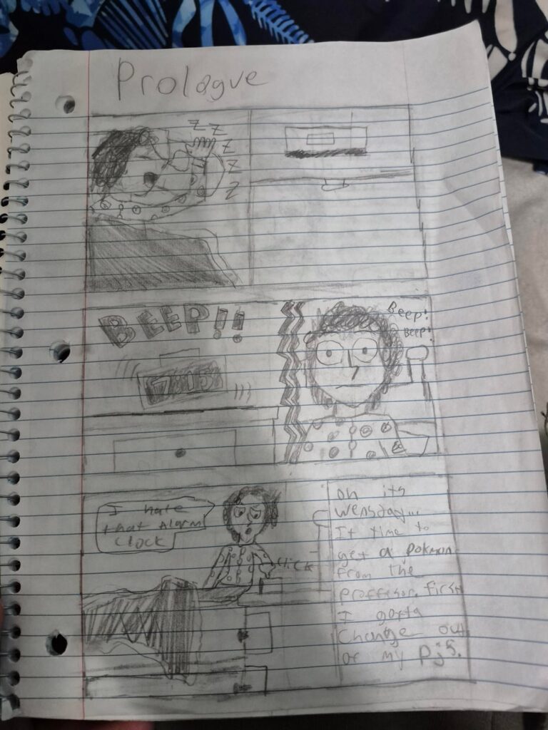 Little manga/ comic book project