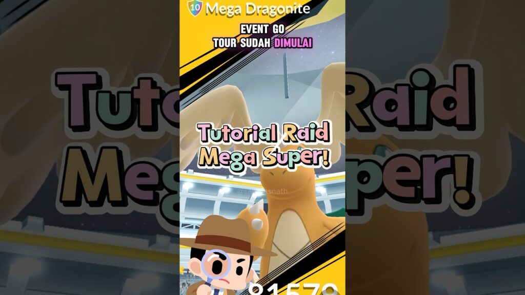 TUTORIAL UNTUK RAID MEGA SUPER POKEMON GO! #foryou #pokemongo #pokemon