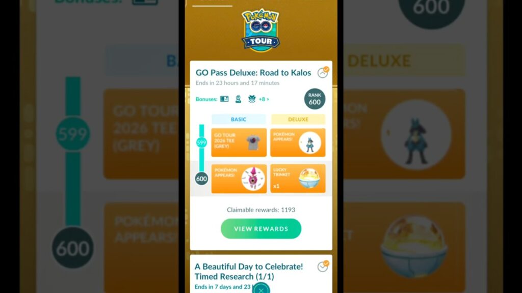 Everything You Get After Reaching Rank 600 | Pokemon Go |