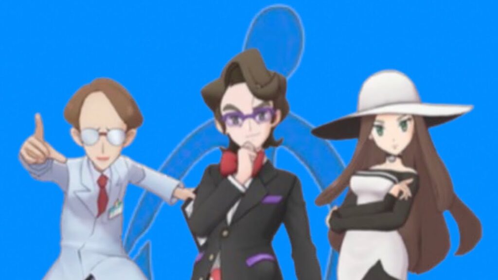 Pokemon Masters EX - Battle the Team Genius (Collector, Beauty & Scientist)