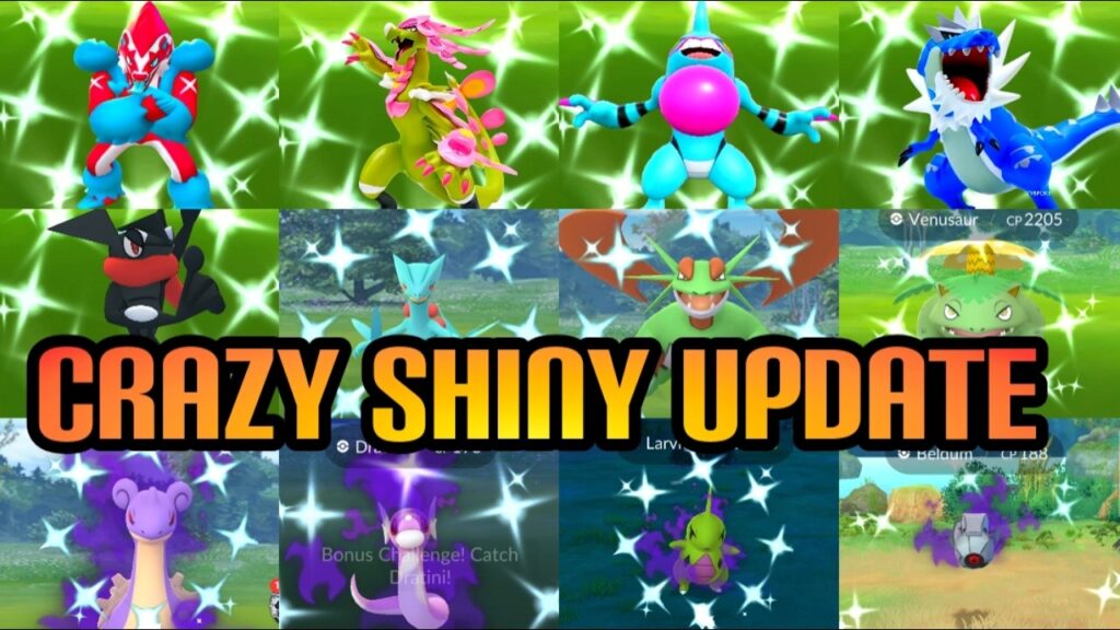 *BIGGEST SHINY POKEMON UPDATE MORE WILD SHINY PKMN, EGGS, RAIDS & SHADOWS* Pokemon GO news