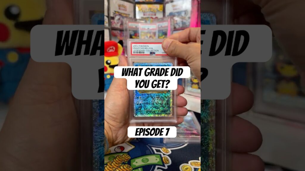 What Grade Did You Get? Episode 7 - Blastoise SAR from 151 & Omastar Legendary Collection Reverse