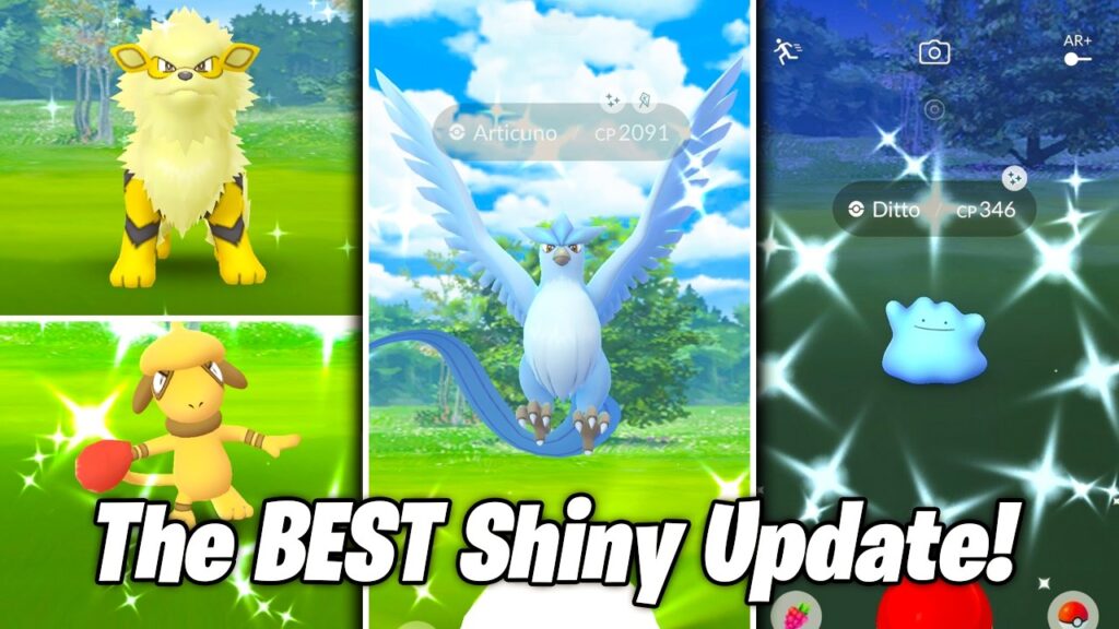 THE BEST SHINY UPDATE EVER IS LIVE IN POKEMON GO! WILD Kanto Birds / Shiny Smeargle is BACK!