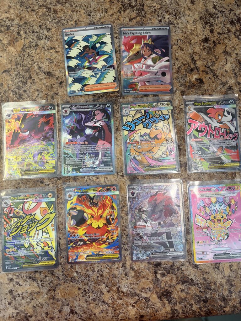 Pulled a god pack on Pokemon day