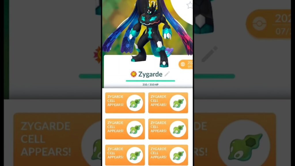 Got Free Zygarde Cells! #shorts #zygarde #cells #free #ultragoo #pokemon #game #special #rewards