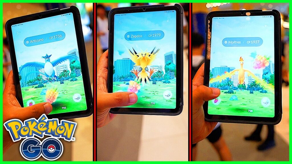 3 Legendary Bird Raid Hour in Pokemon GO