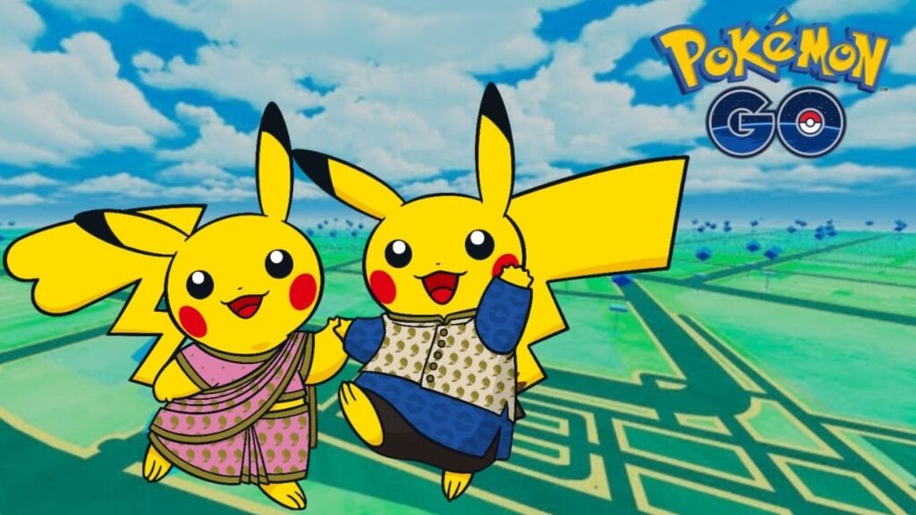 Kruta and Saree Pikachu Live Raid Invitation In Pokemon Go