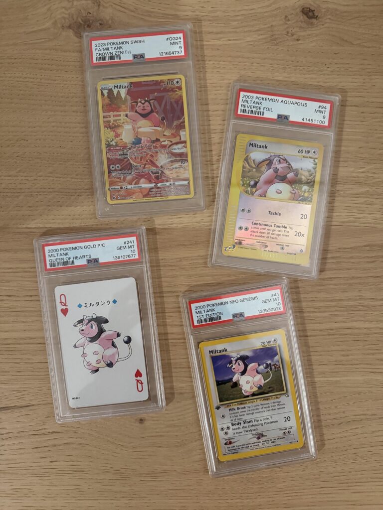 Pulled a Miltank when my wife was pregnant and it kinda became an inside joke. Started my Miltank collection ever since.