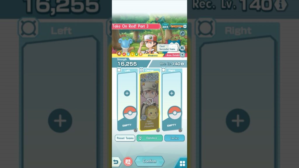 RED VS RED | Take On Red! Part 3 | Pokemon Masters EX #shorts #pokemonmasters