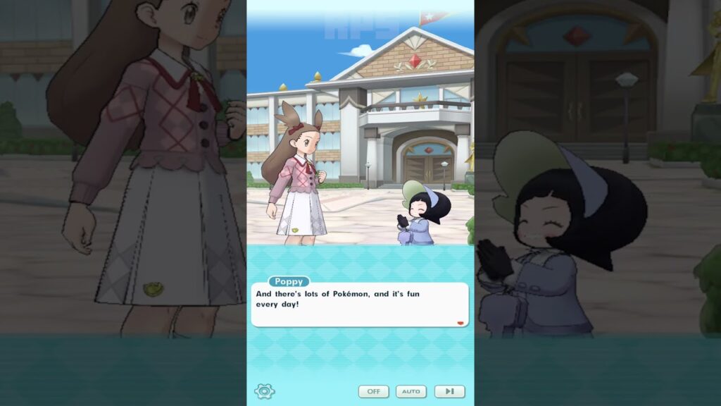 Pokemon Masters EX - Learning and Relaxing, Character Scenes