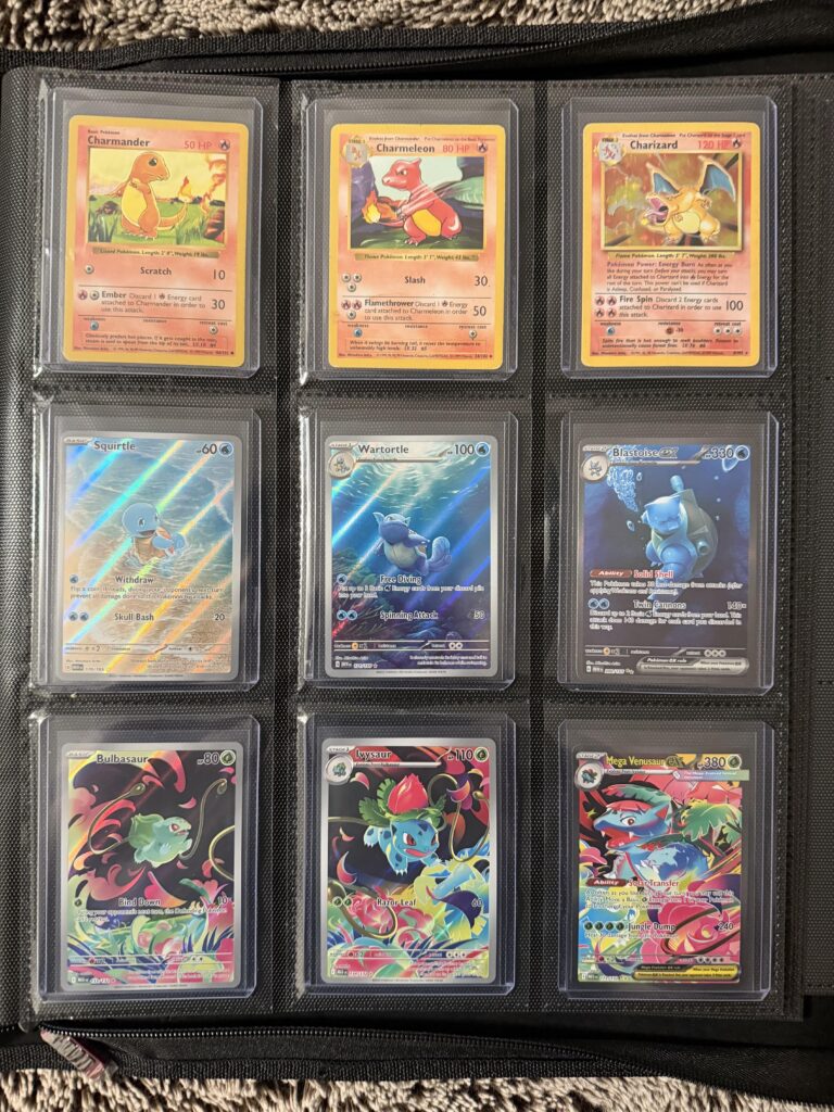 First page of the binder complete.