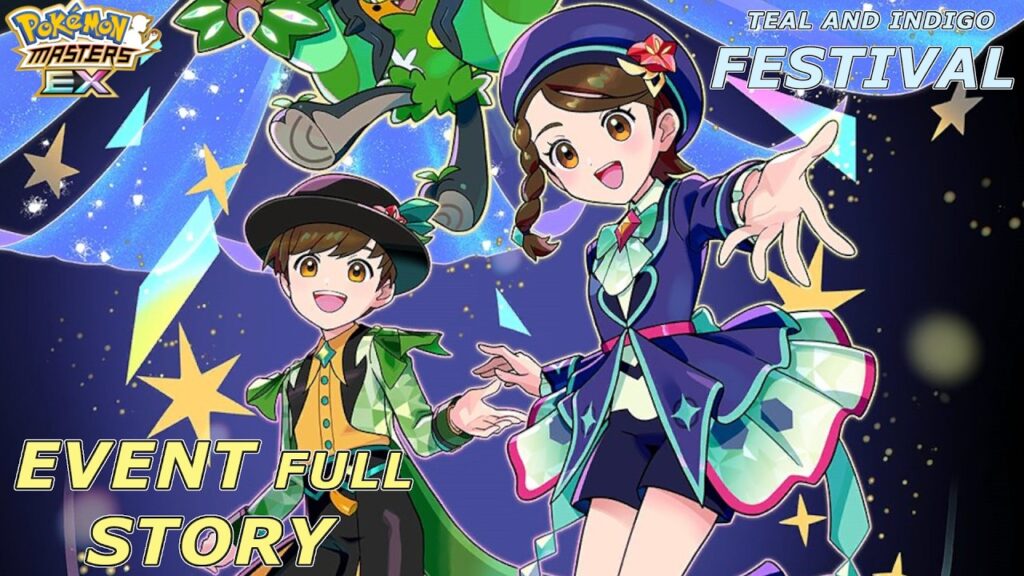 Pokemon Masters EX - Teal and Indigo Festival FULL Anniversary Event Story