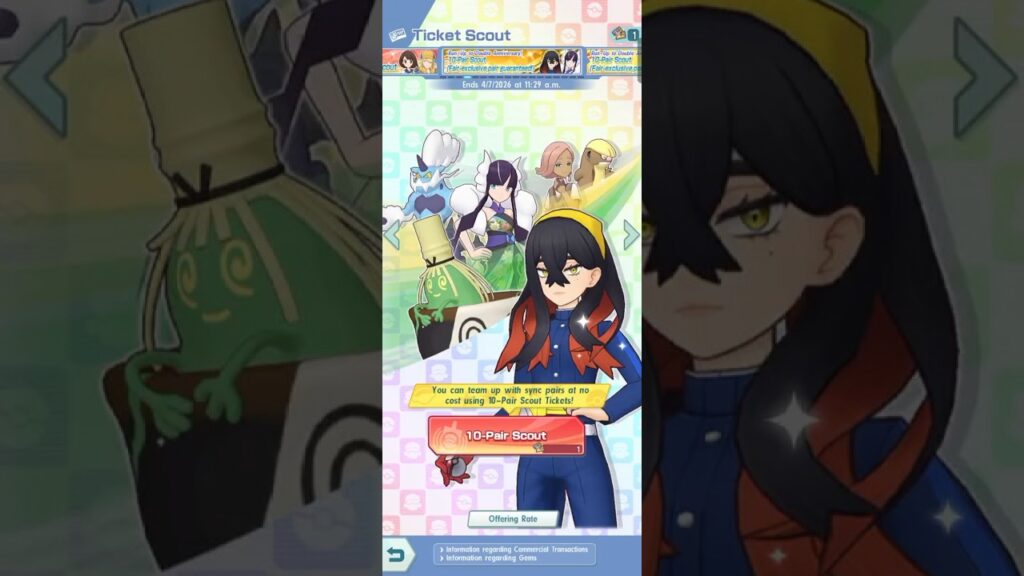 10-Pair Scout (Fair Guaranteed) - 5th and final ticket | #pokemonmasters