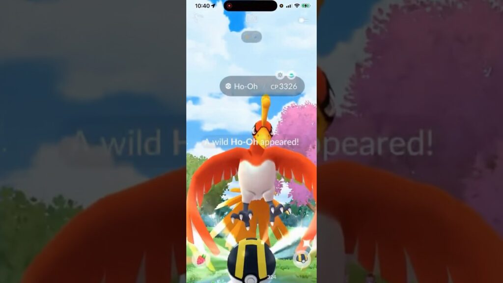 WILD LEGENDARY POKEMON CAUGHT!!! Wild 3,300+ Ho-Oh CAUGHT in Pokemon Go! #shorts #pokemon