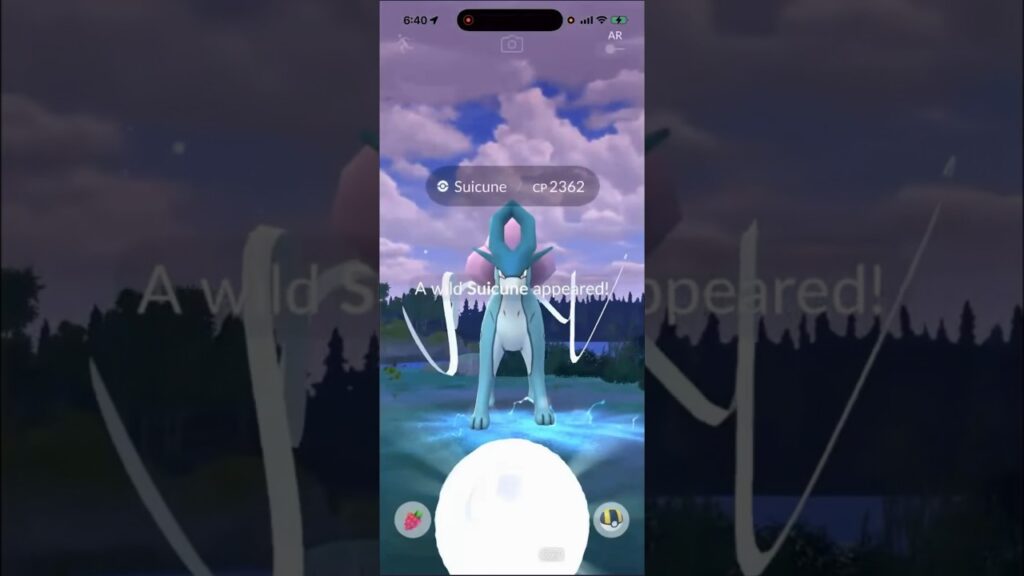 WILD LEGENDARY POKEMON CAUGHT In Pokemon Go!!! #shorts #pokemon