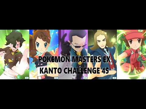 Pokemon Masters EX - Kanto Challenge HoF No. 45