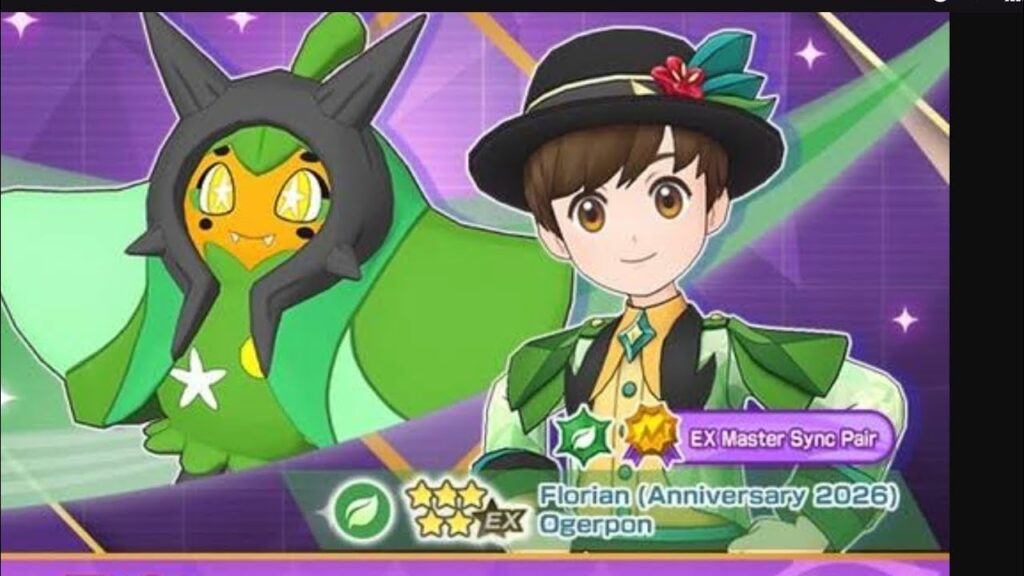 Showcase Ogerpon 1/5 Level 1 Pokemon masters Ex