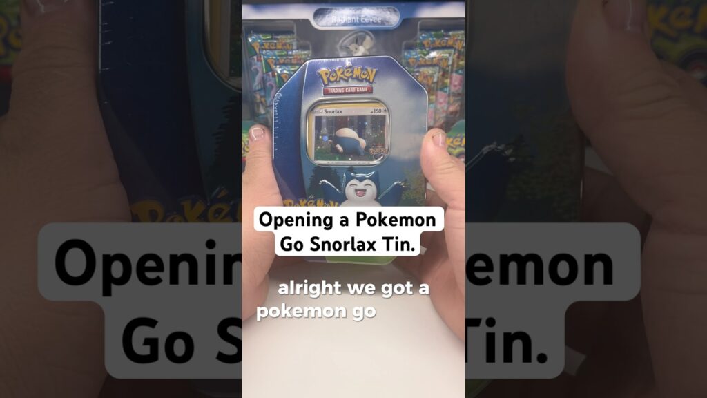 Opening a Pokemon Go Snorlax Tin. Only 3 days left to master set Pokemon Go, will I get it done??