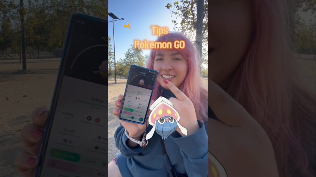 COMO EVOLUCIONAR A INKAY pokemon go app #pokemongo