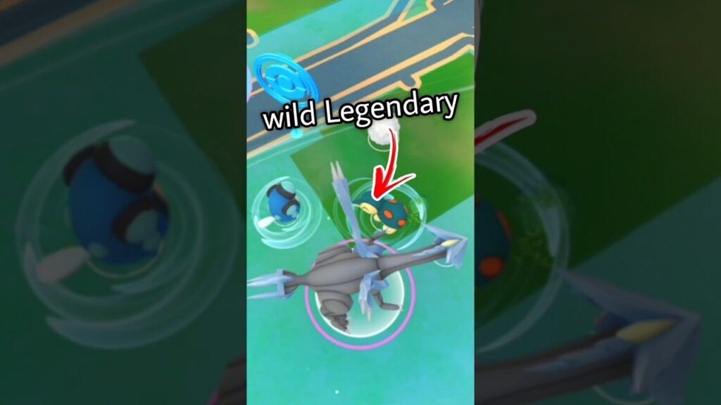 I caught wild kyurem from daily incense Pokemon GO.