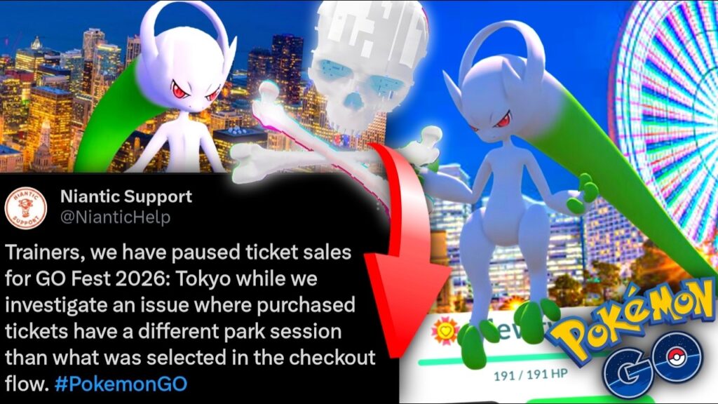 *NIANTIC/SCOPELY PAUSE GO FEST TICKET SALES BECAUSE... MEGA MEWTWO LOCATION CARDS* Pokemon GO news