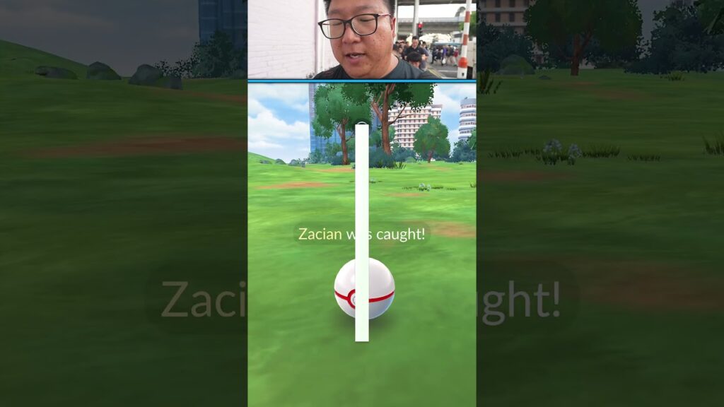 I Caught a Shiny Zacian in Pokemon GO!